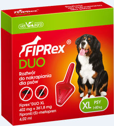 Fiprex Duo XL DLA PSÓW powyżej 40 kg
