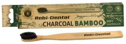 Mattes Rebi Dental Charcoal Bamboo Miękka bambusowa szczoteczka
