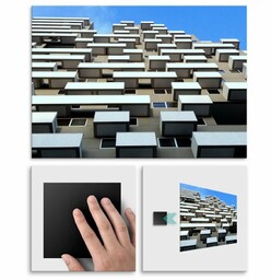 Plakat metalowy balkony M