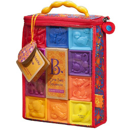 Miękkie klocki dla dzieci squeeze 10 elementów, BX1002-B.Toys