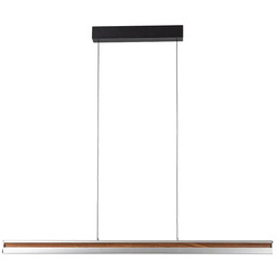 Lucande - Żyrandol LED Lutana 101 cm różowe