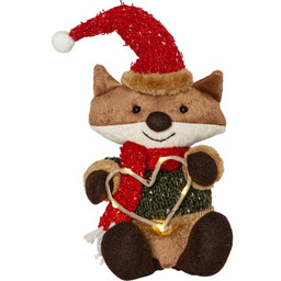 Figurka Lis Led JOYLIGHT 21 cm na baterie