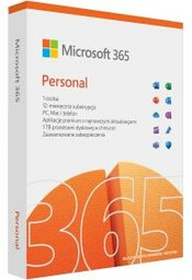 Microsoft 365 Personal PL BOX 1 Użytkownik/1 Rok