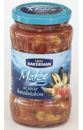 Małże w sosie katalońskim 350g Aakerman
