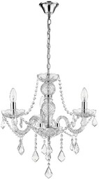 Lampa wisząca Cristallo 3xE14 transparentny LP-2940/3P - Light