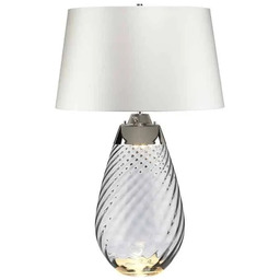 Lampa stołowa Lena LENA-TL-L-SMOKE-OWSS - Elstead