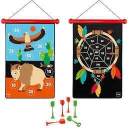 SCRATCH 276182018 gra w darta Indianie, duża, magnetyczna