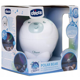 Projektor miś polarny niebieski