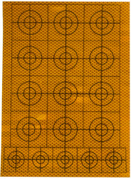 Folia dalmiercza pomarańczowa arkusz (12szt x 60mm x