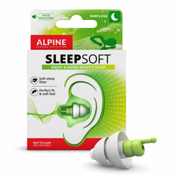 Zatyczki stopery do spania Alpine SleepSoft