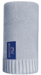 BOCIOLAND Kocyk bambusowy Paris Baby Grey 80x100cm ->