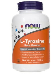 Now Foods, Aminokwasy, L-Tyrozyna w proszku, 113 g