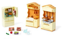 Zestaw Sylvanian Families - kuchnia z lodówką