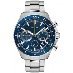 Zegarek Męski Bulova 98B393 srebrny