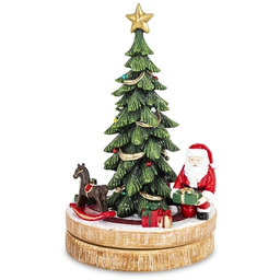 Pakamera Dekoracja - choinka LED z pozytywką 25x15,5x15,5