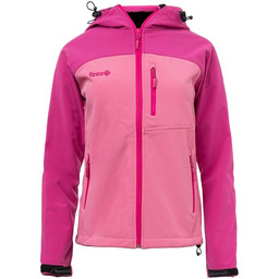 IZAS Onega damska kurtka softshell z kapturem różowy