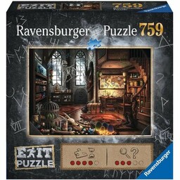 RAVENSBURGER Puzzle Exit Laboratorium Czarodzieja 19954 (759 elementów)
