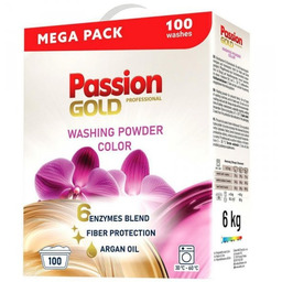 PASSION GOLD Proszek do prania kolor 100 prań