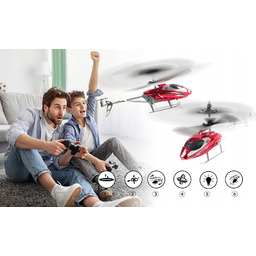 HELIKOPTER ZDALNIE STEROWANY SAMOLOT RC NA PILOT ŚMIGŁOWIEC