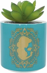 Disney Doniczka na rośliny, kamionka, turkusowa, 150 ml