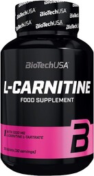 Biotech, L-Carnitine 1000, 30 tabl