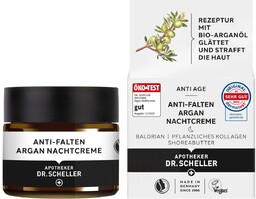 Przeciwzmarszczkowy Krem do Twarzy na Noc Argan, Dr