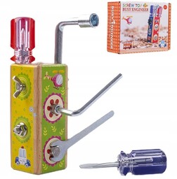 Drewniana Zabawka Edukacyjna Montessori Narzędzia Do Edukacji