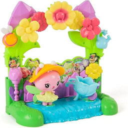 Gabby''s Dollhouse Playset MOV Crystal Garden Balcony, Multicolor,