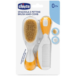 CHICCO_Brush and Comb Szczotka z naturalnego włosia +