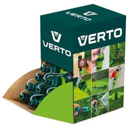 VERTO Przyłącze do kranu 1/2"-3/4" pudełko 30 szt.