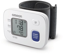 Ciśnieniomierz nadgarstkowy z IHB OMRON RS2 HEM-6161-D