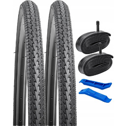 Yunscm Opony Rowerowe 700x35C 24" 2 Dętki