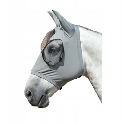 Moskitiera dla konia Hkm Elastic z uszami elastyczna