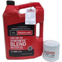 Filtr 22x15mm + olej Motorcraft 5W30 SYNTHETIC BLEND
