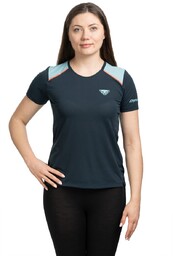 KOSZULKA BIEGOWA SKY WOMEN-BLUEBERRY-MARINE BLUE-8050