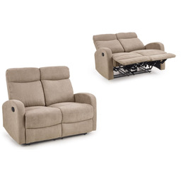 Sofa rozkładana wypoczynkowa oslo 2s beżowa halmar