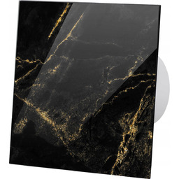 Kratka Wentylacyjna Decor Na Czarne Płytki Marmurowe Szklana