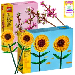 LEGO ICONS ZESTAW Słoneczniki 40524 + LEGO ICONS