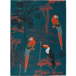 Dywan zewnętrzny Jungle papugi wielokolorowy