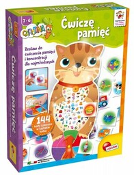 LISCIANI Gra edukacyjna Carotina Ćwiczę pamięć 304-PL57511