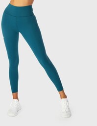 SQUATWOLF Damskie legginsy 7/8 Infinity Cropped Blue Coral