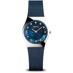 Zegarek BERING 11927-307. Kwarcowy, Kolor niebieski. Kobieta.