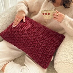 POSZEWKA ŚWIĄTECZNA SHINE RED - CZERWONA 30x50