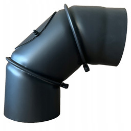 Kolano Spalinowe Kominowe nastawne 3 segmentowe fi 180