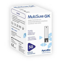 DIATHER MultiSure GK Paski testowe do monitorowania stężenia