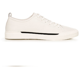 Męskie sneakersy skórzane o kroju trampek