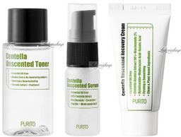 PURITO - Centella Unscented Mini Kit - Zestaw