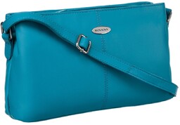 Mała torebka na ramię listonoszka crossbody na suwak