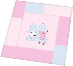 Herding Koc do raczkowania Peppa Pig, poliester, różowy,