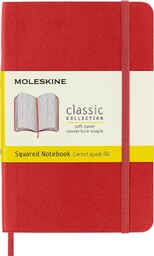 Notes Moleskine Classic P (9x14cm) w kratkę, miękka